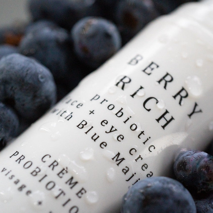 Berry Rich Probiotic Face + Eye Cream with Blue Majik