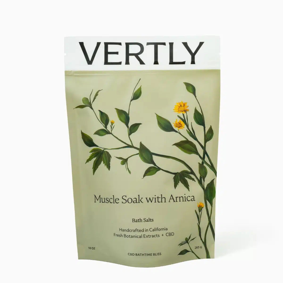 Muscle Soak Bath Salts with Arnica + CBD - Hemp Bathtime