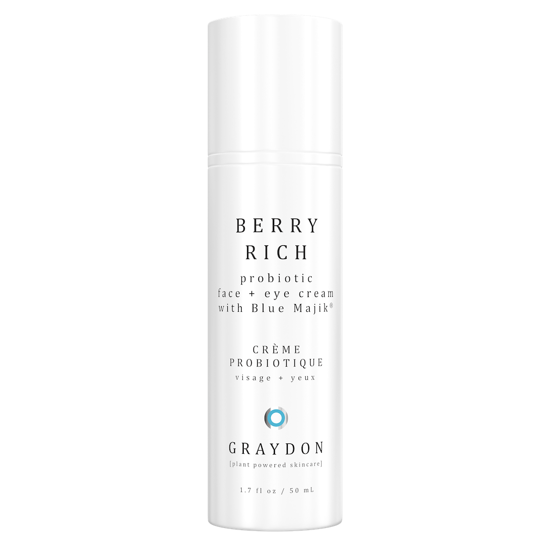 Berry Rich Probiotic Face + Eye Cream with Blue Majik