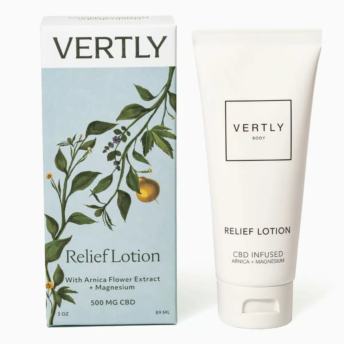 CBD Infused Relief Lotion - With Arnica Flower Extract + Magnesium